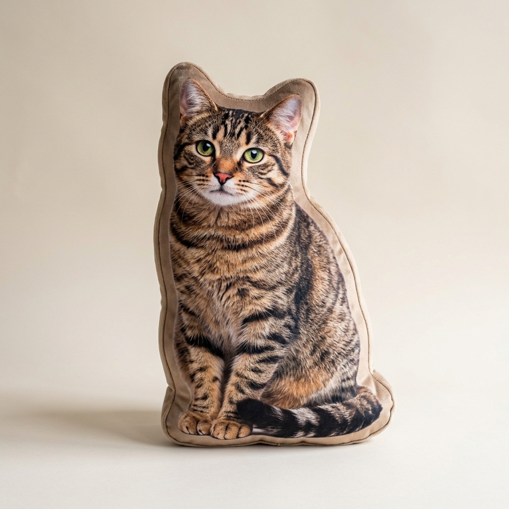 Coussin Personnalisé Chat